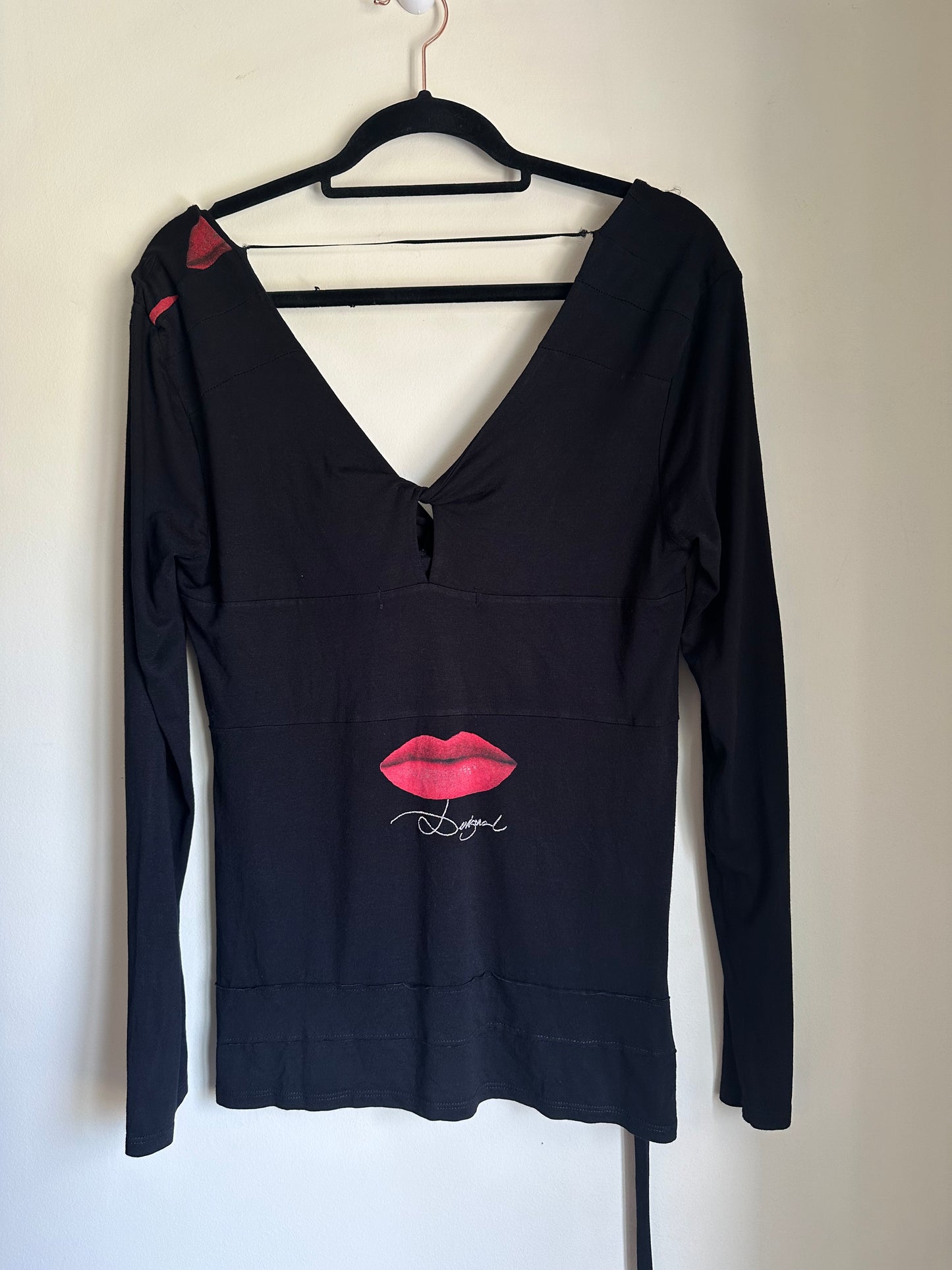 Desigiual lips top