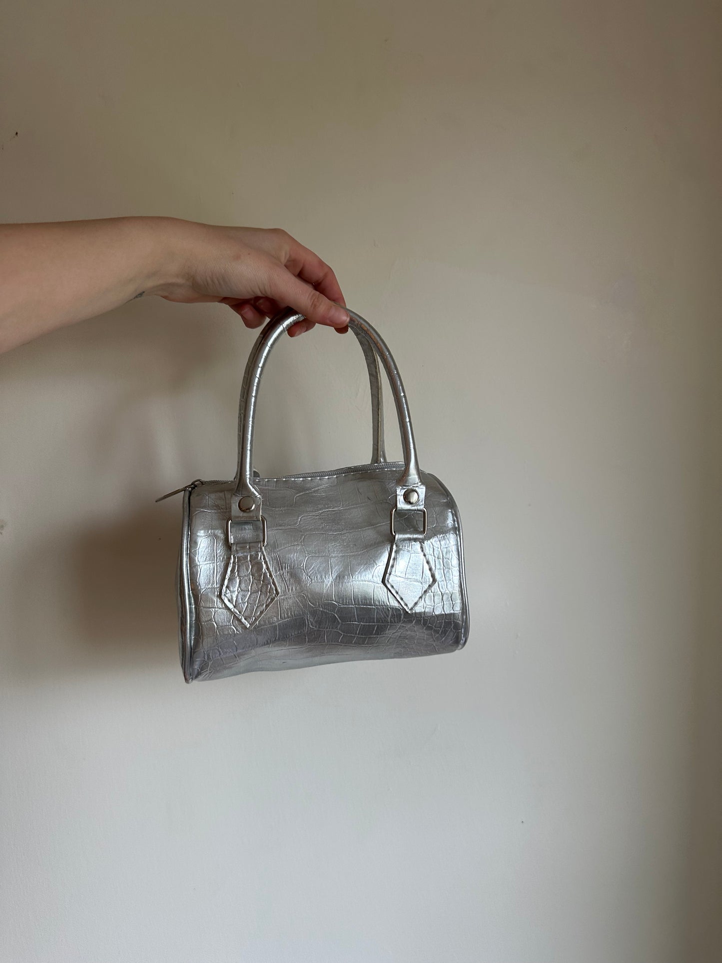 Faux leather bag