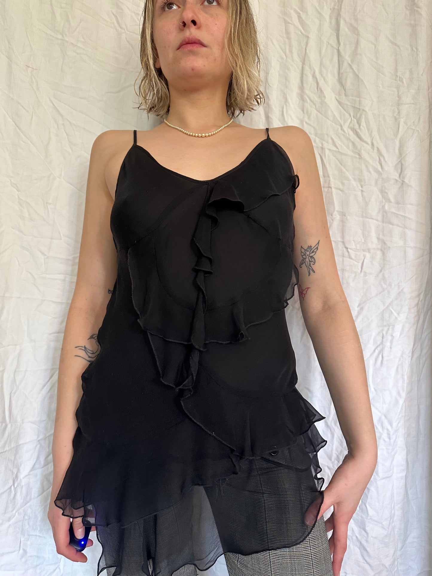 Tulle cami top
