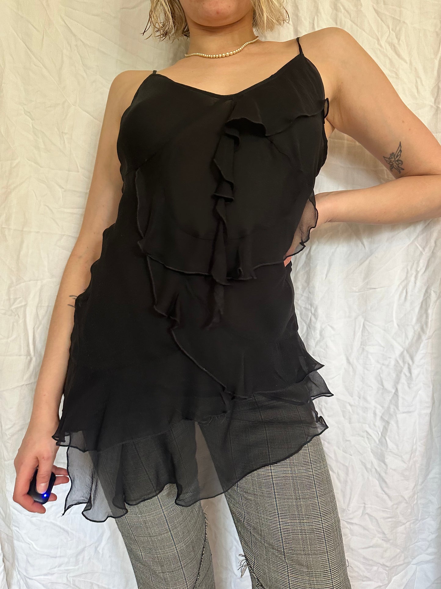 Tulle cami top