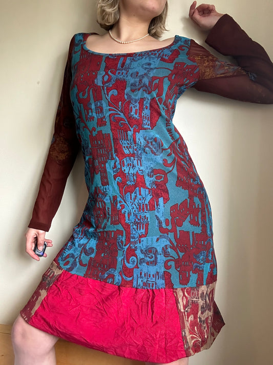 Save The Queen midi dress