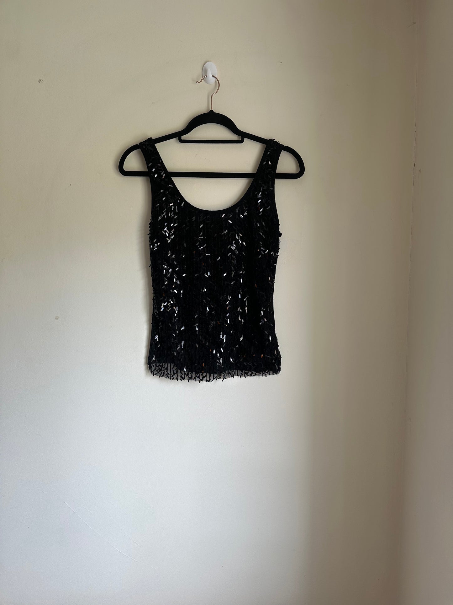 Sequin vest top