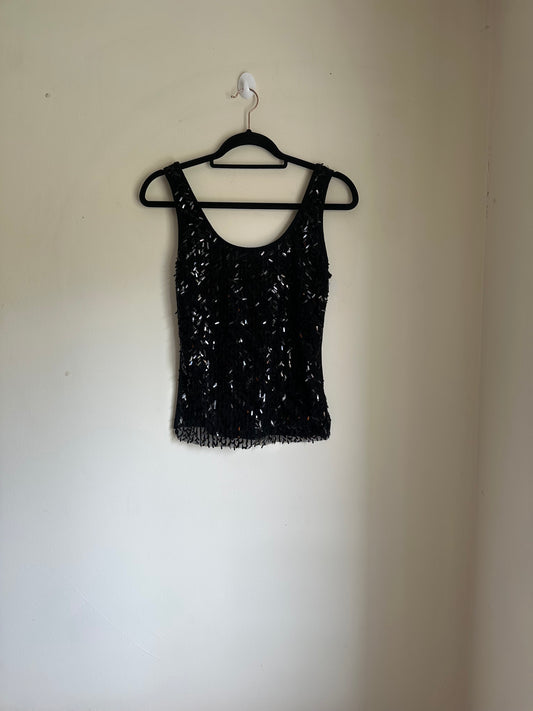 Sequin vest top