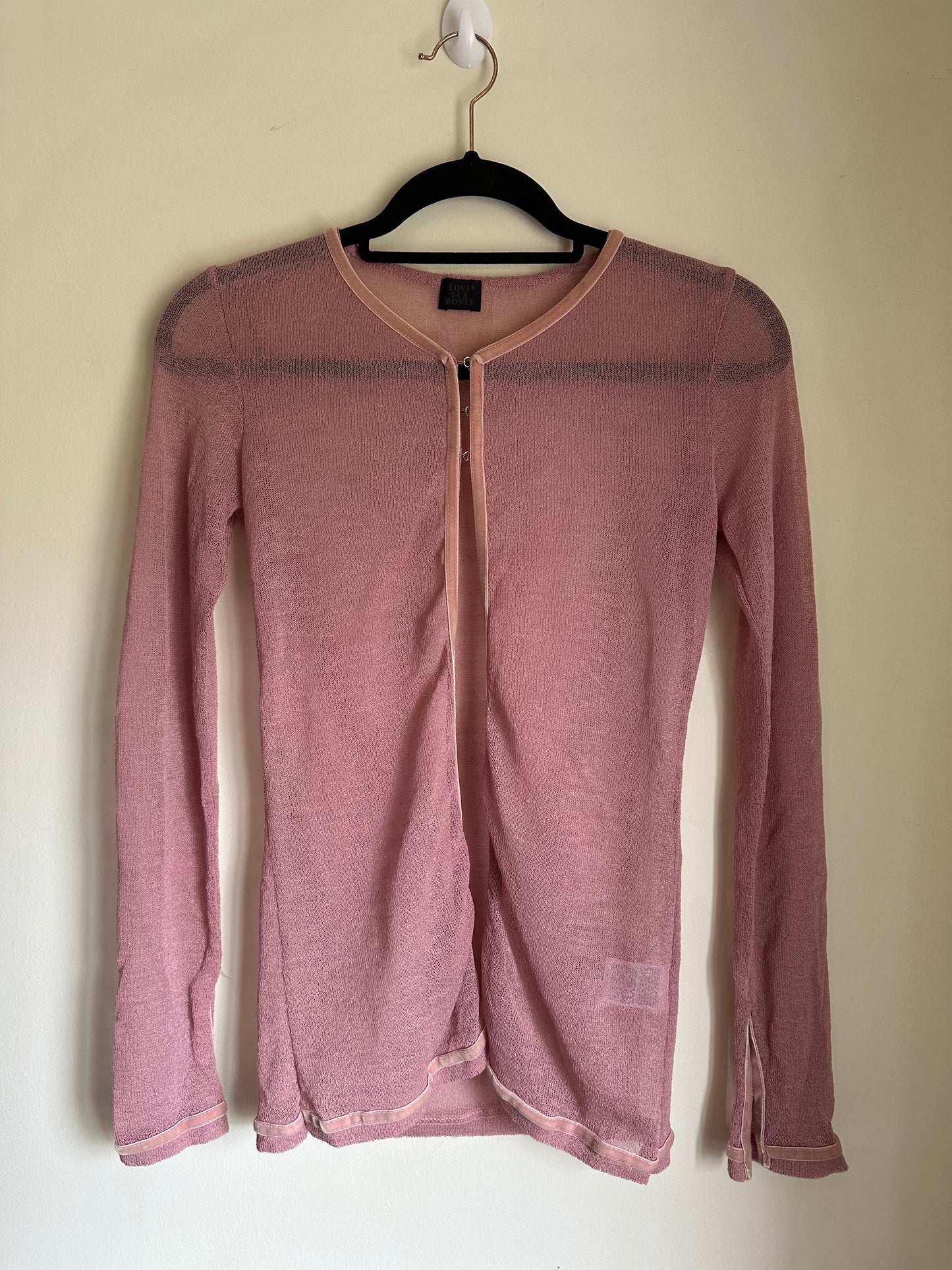 Love Sex Money cardigan