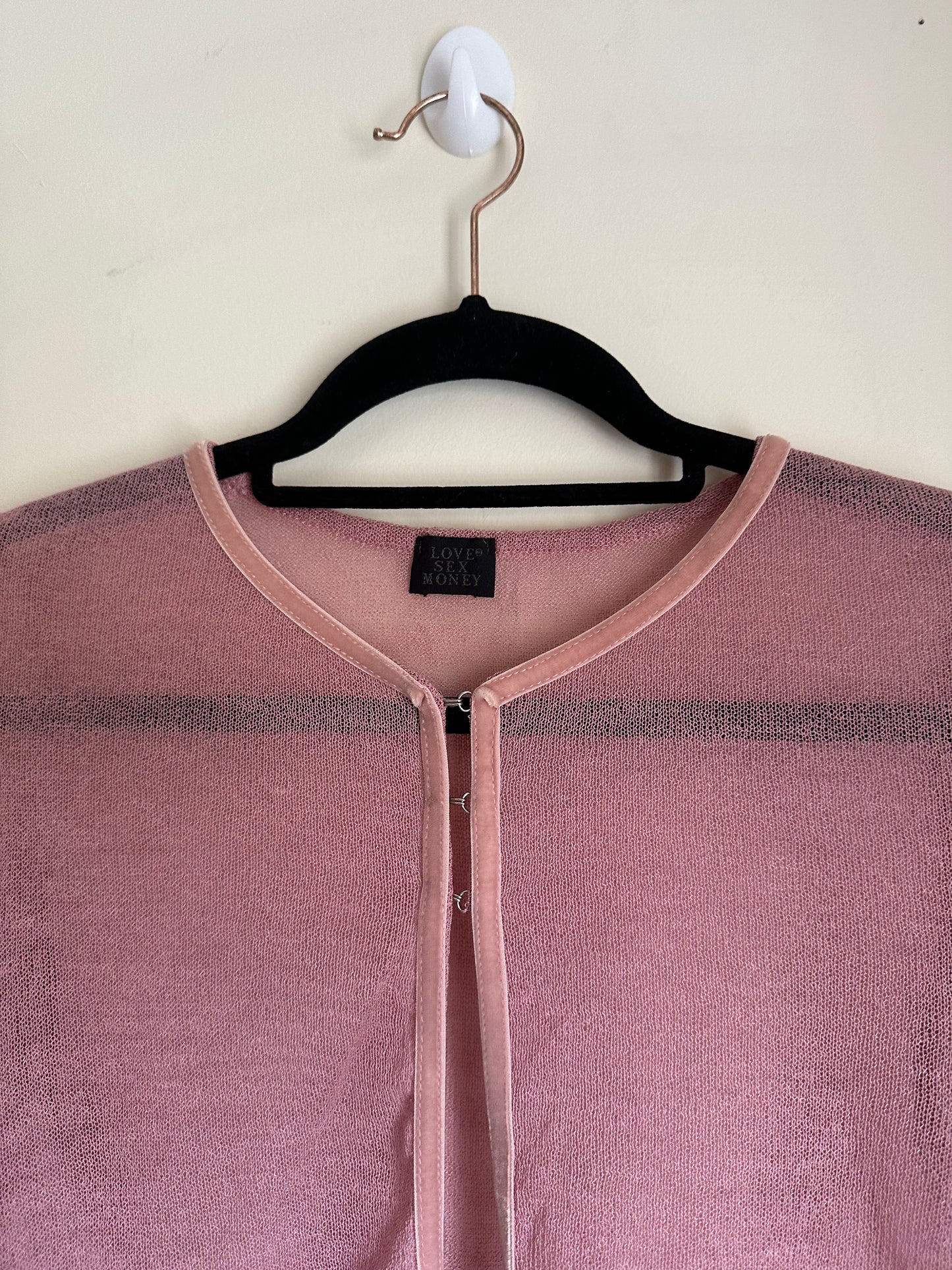 Love Sex Money cardigan