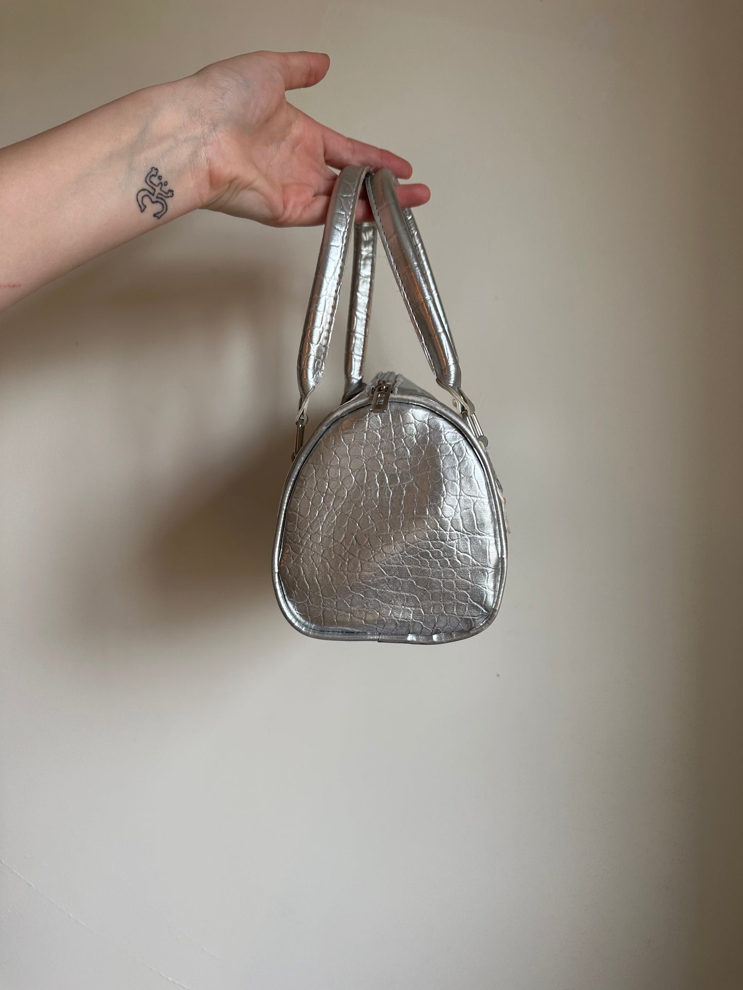 Faux leather bag