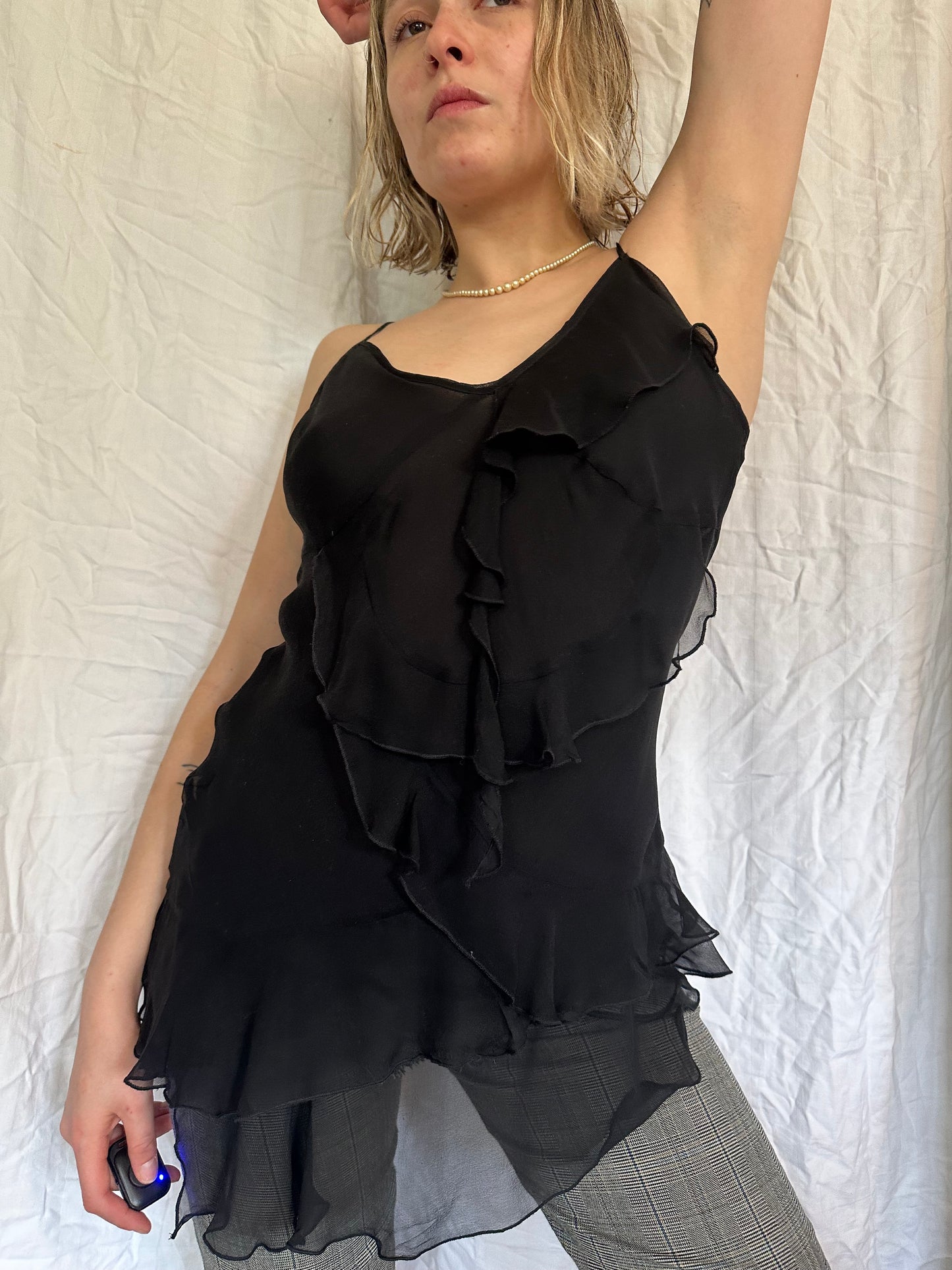 Tulle cami top