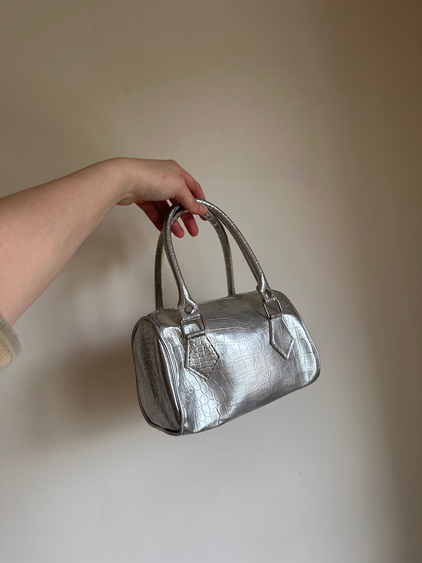 Faux leather bag
