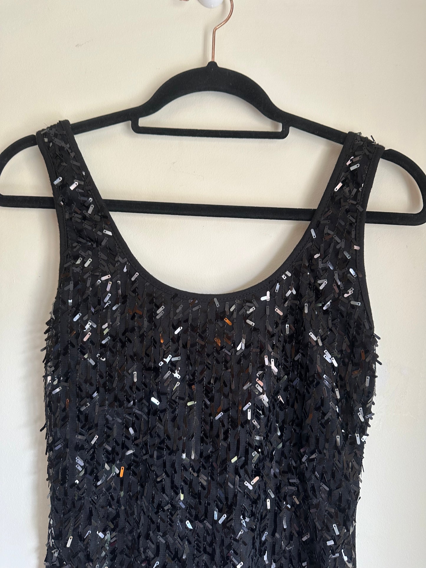 Sequin vest top