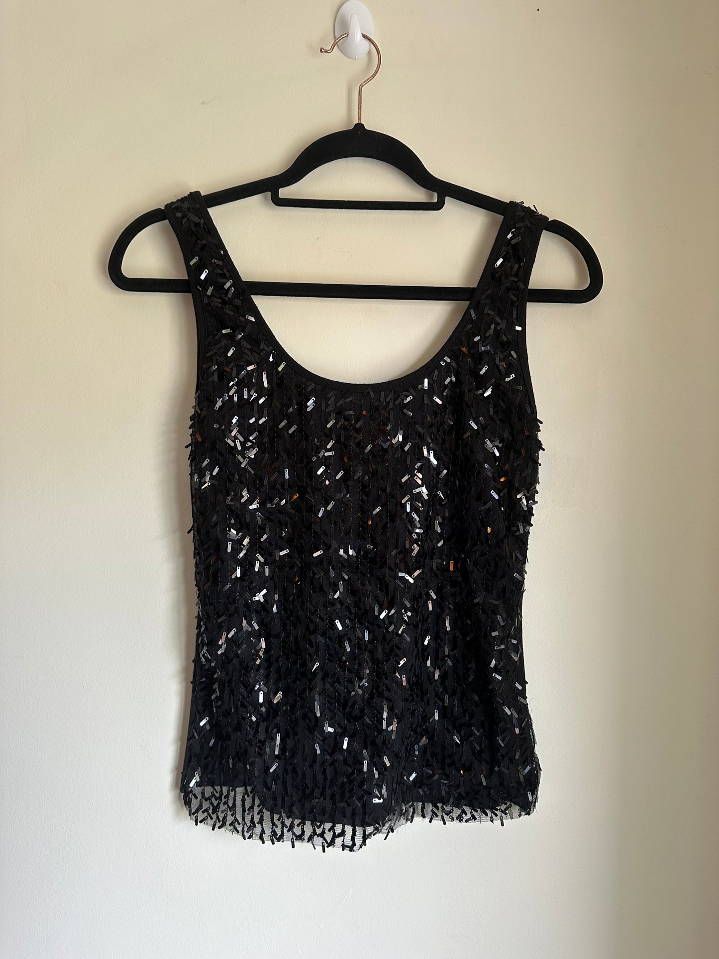 Sequin vest top