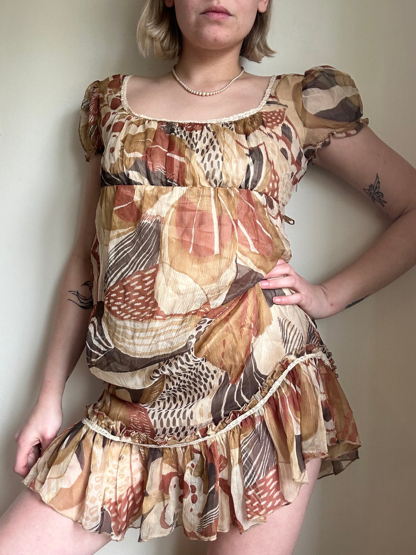 Graphic print Summer dress