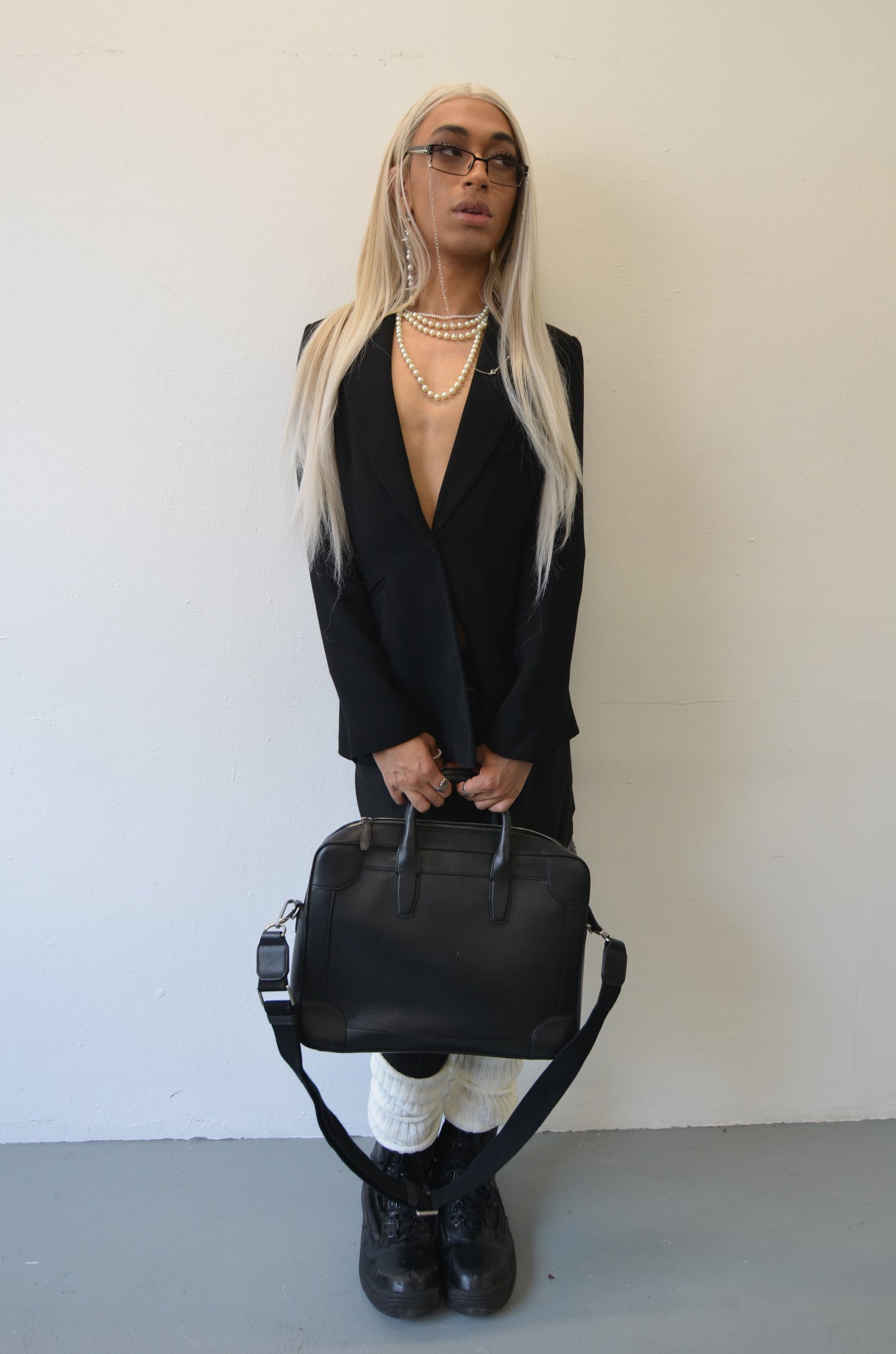 Moschino Tie Reworked Blazer