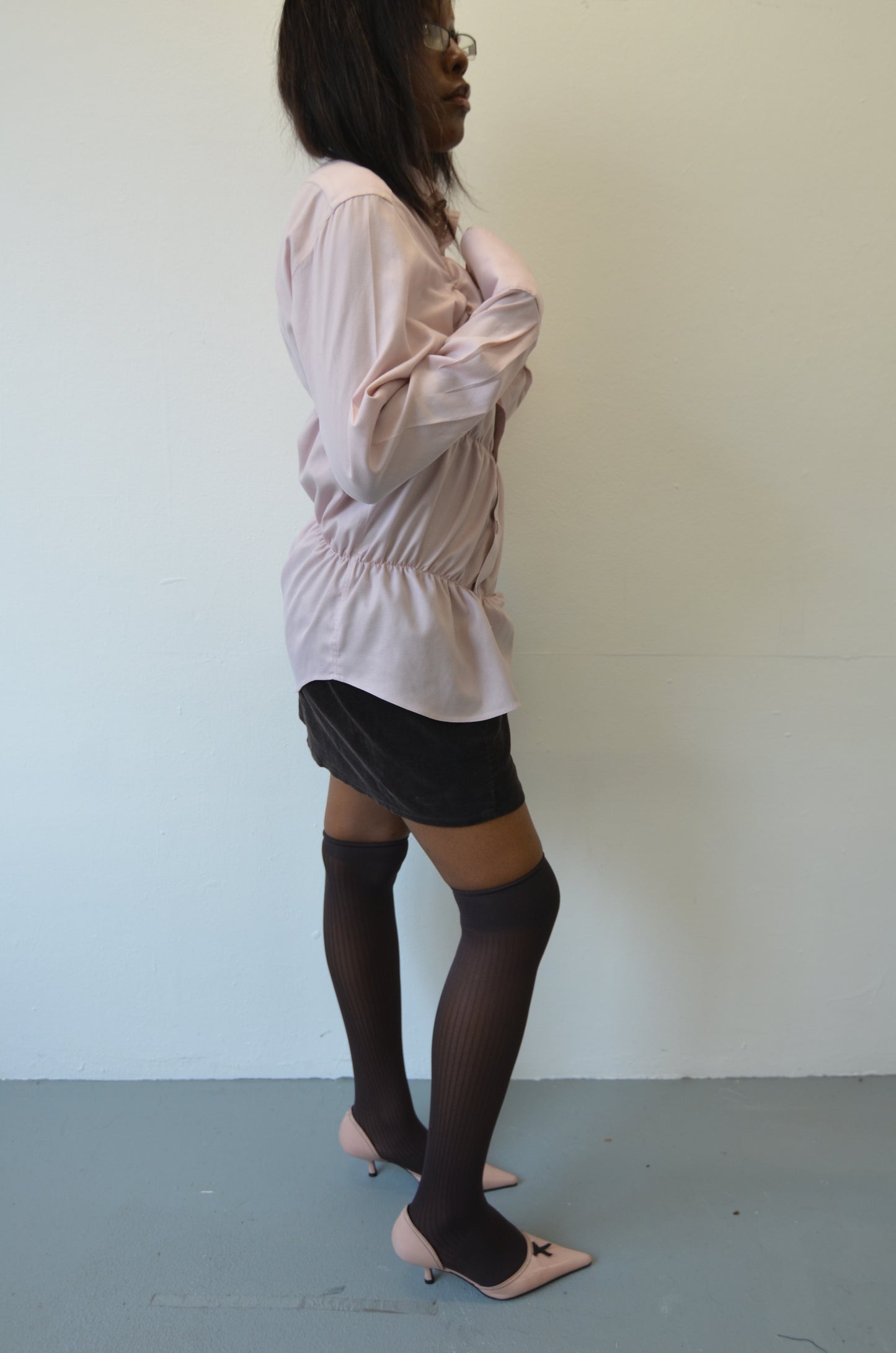 AYALA Shirt // PINK FLOWER
