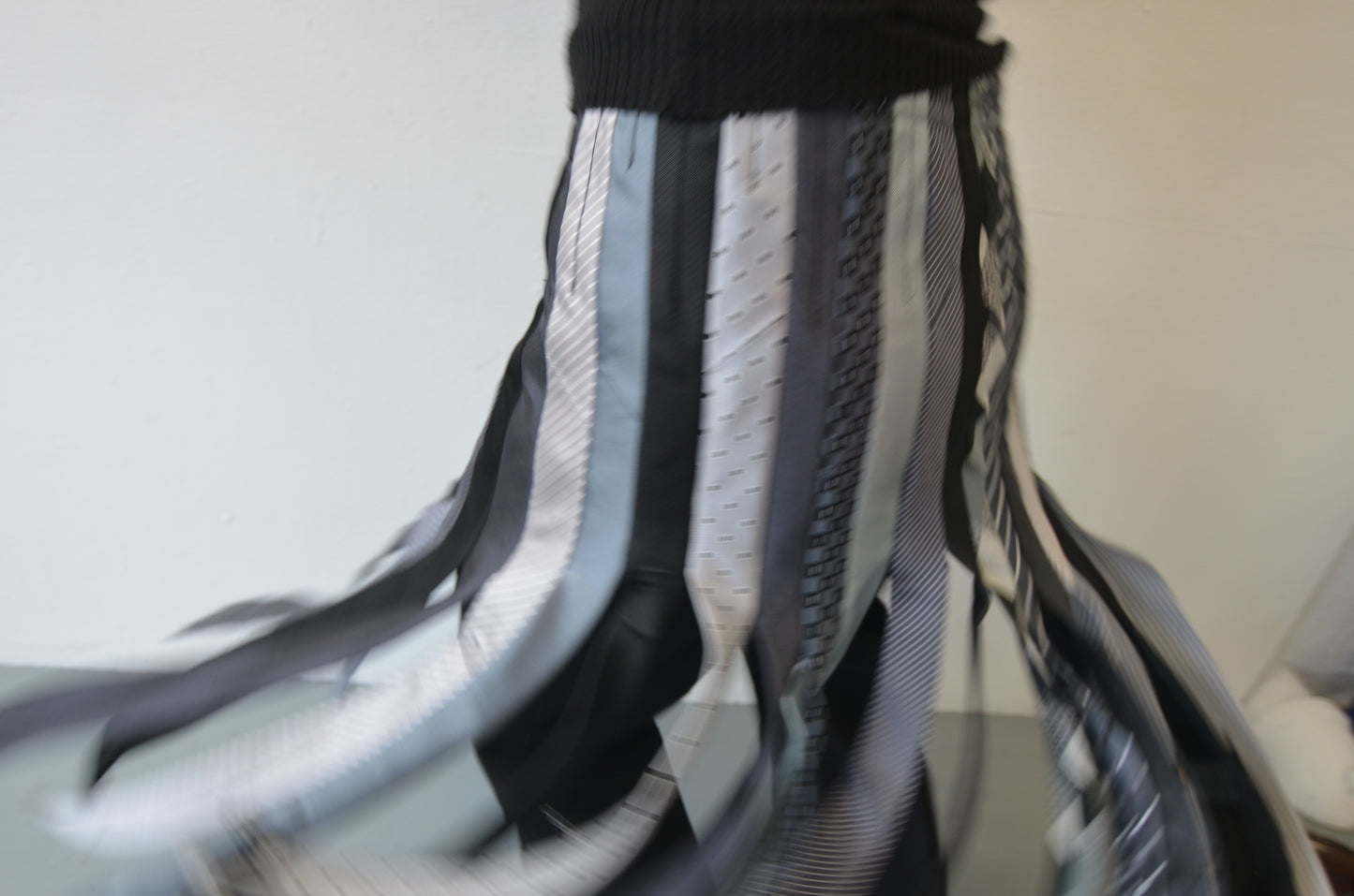 I Mean Business Tie skirt // MONOCHROME