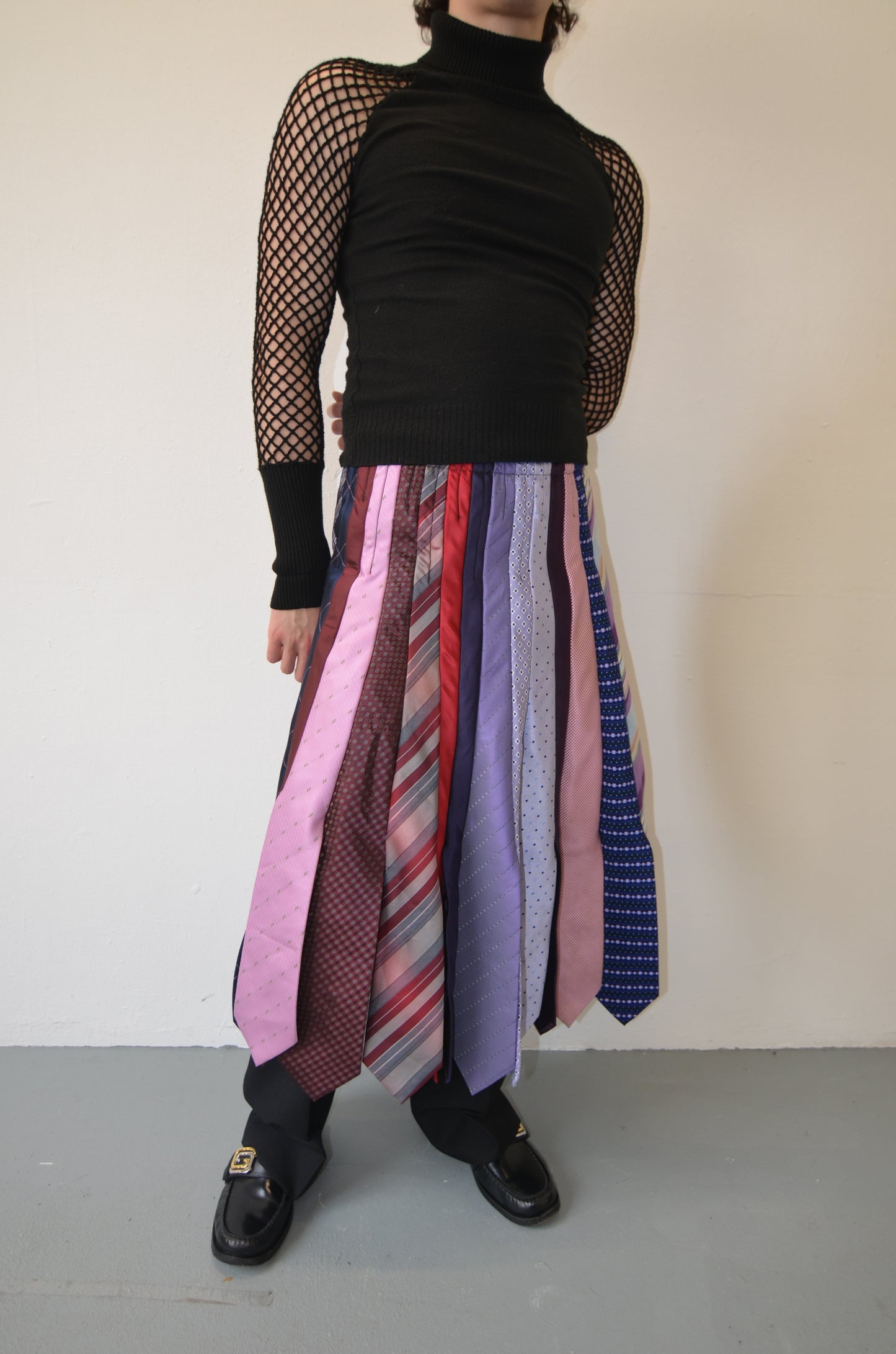 I MEAN BUSINESS tie skirt // COLOUR