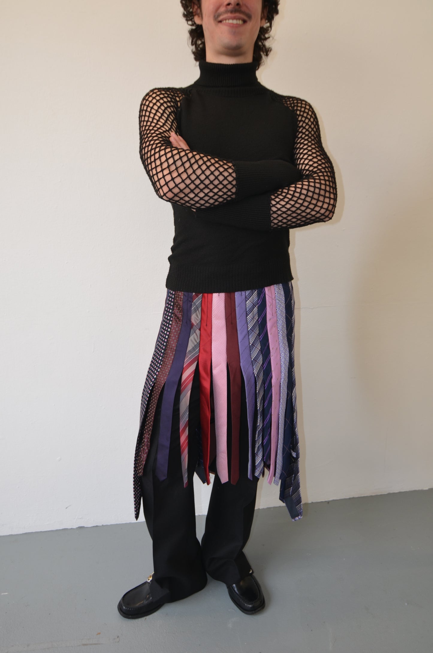 I MEAN BUSINESS tie skirt // COLOUR
