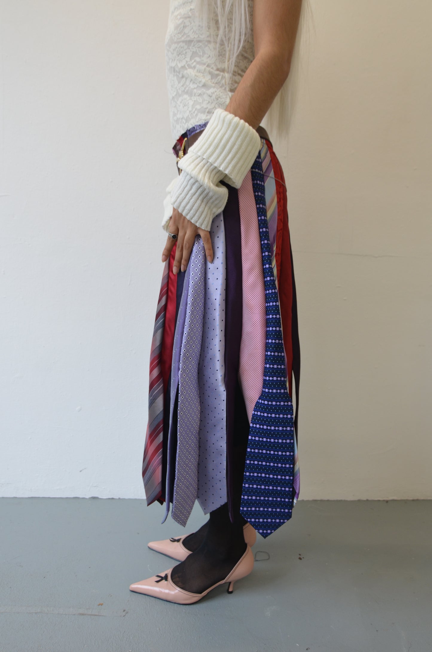 I MEAN BUSINESS tie skirt // COLOUR
