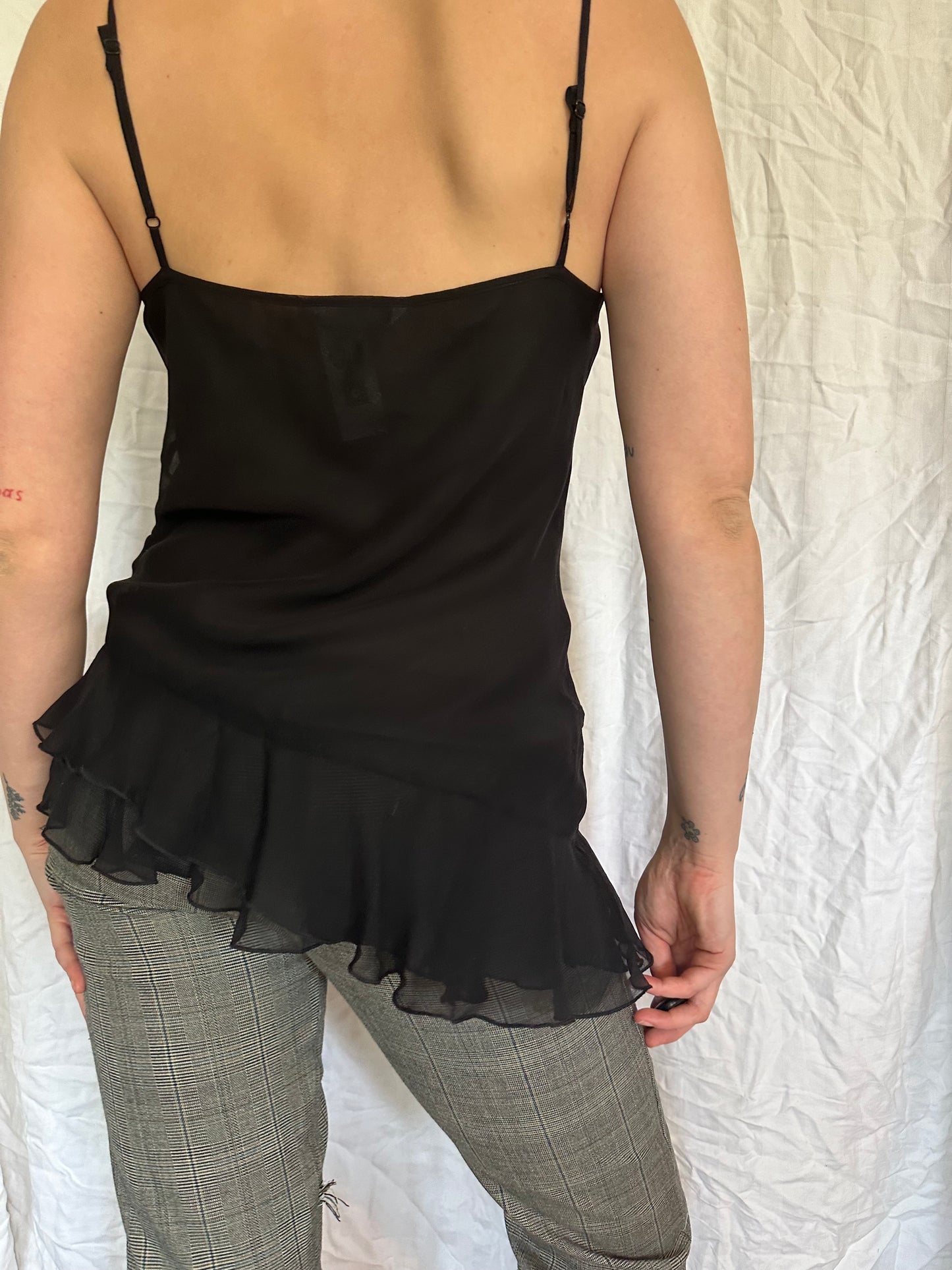 Tulle cami top