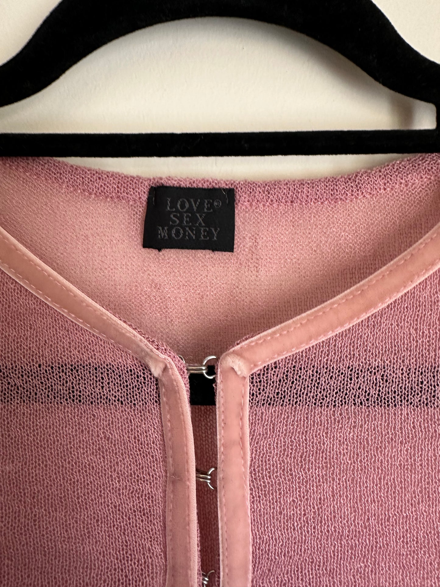 Love Sex Money cardigan