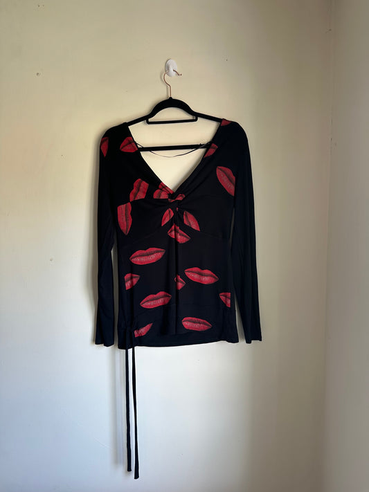 Desigiual lips top